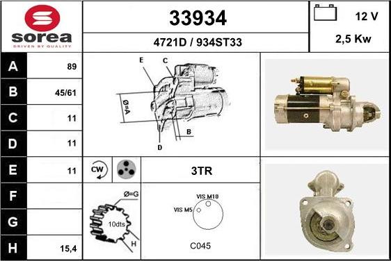 EAI 33934 - Starteris ps1.lv