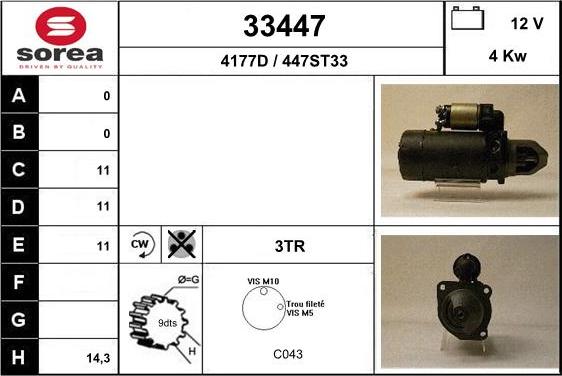 EAI 33447 - Starteris ps1.lv