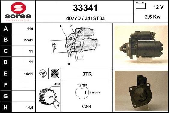 EAI 33341 - Starteris ps1.lv