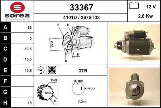 EAI 33367 - Starteris ps1.lv