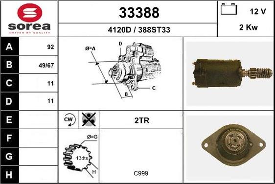 EAI 33388 - Starteris ps1.lv