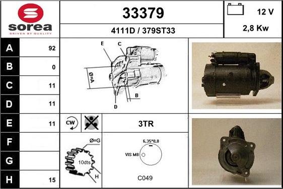 EAI 33379 - Starteris ps1.lv