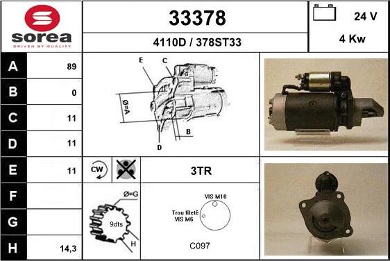 EAI 33378 - Starteris ps1.lv