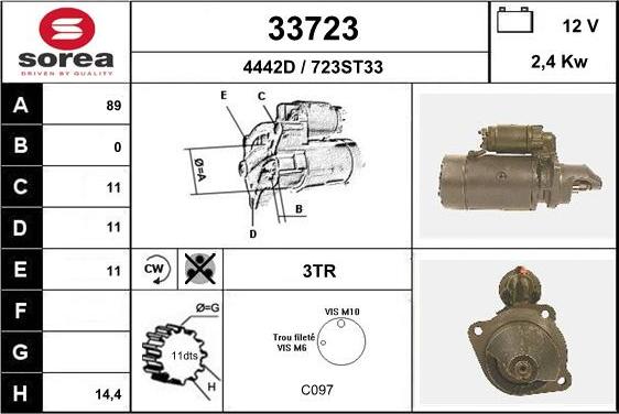 EAI 33723 - Starteris ps1.lv