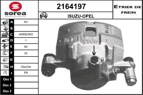 EAI 2164197 - Bremžu suports ps1.lv