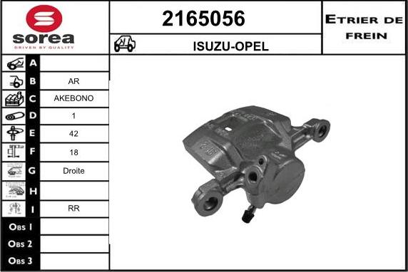 EAI 2165056 - Bremžu suports ps1.lv