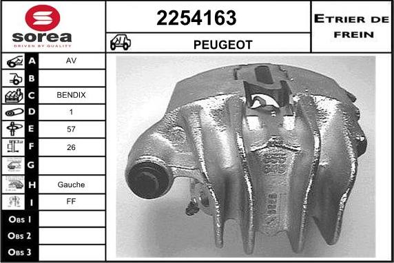 EAI 2254163 - Bremžu suports ps1.lv