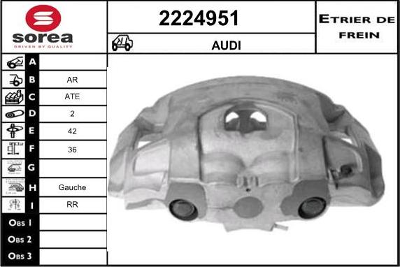 EAI 2224951 - Bremžu suports ps1.lv