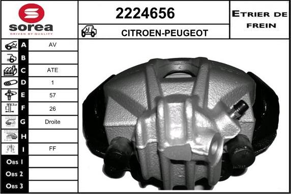 EAI 2224656 - Bremžu suports ps1.lv