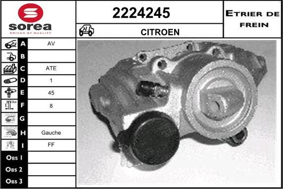 EAI 2224245 - Bremžu suports ps1.lv