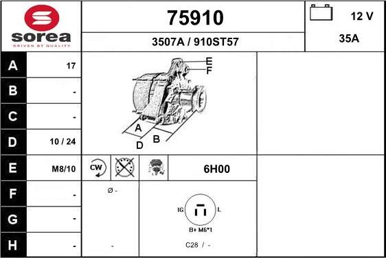 EAI 75910 - Ģenerators ps1.lv