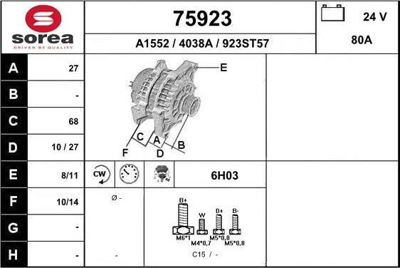 EAI 75923 - Ģenerators ps1.lv