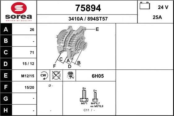 EAI 75894 - Ģenerators ps1.lv