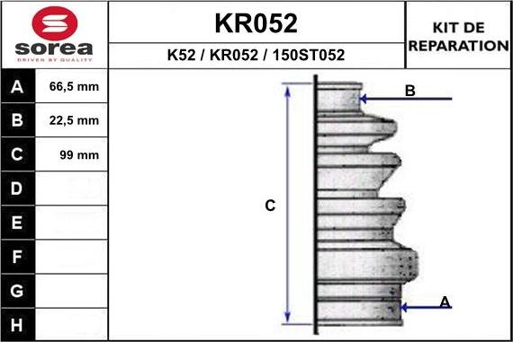 EAI KR052 - Putekļusargs, Piedziņas vārpsta ps1.lv