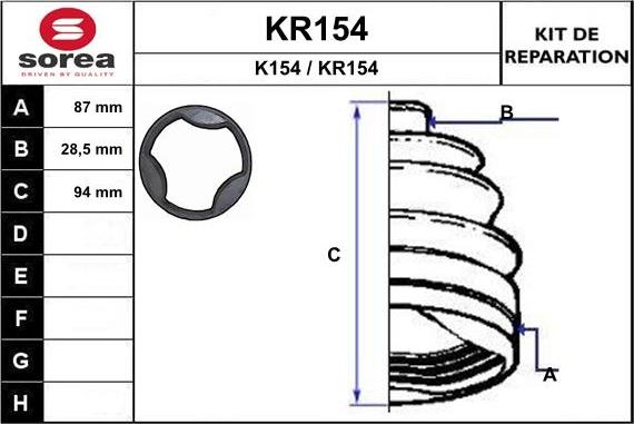 EAI KR154 - Putekļusargs, Piedziņas vārpsta ps1.lv