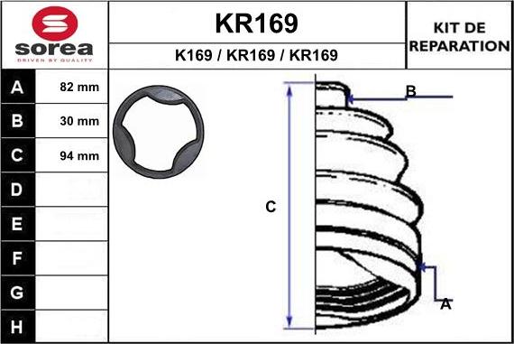 EAI KR169 - Putekļusargs, Piedziņas vārpsta ps1.lv