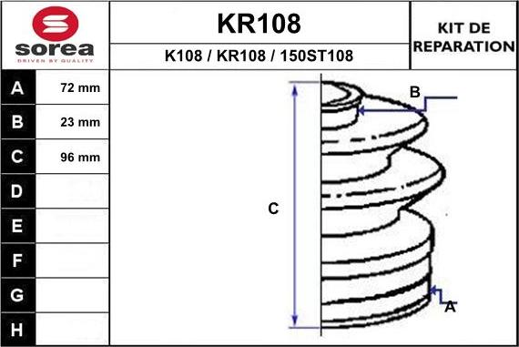 EAI KR108 - Putekļusargs, Piedziņas vārpsta ps1.lv