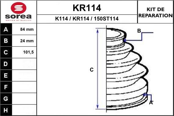 EAI KR114 - Putekļusargs, Piedziņas vārpsta ps1.lv