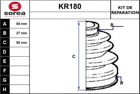 EAI KR180 - Putekļusargs, Piedziņas vārpsta ps1.lv