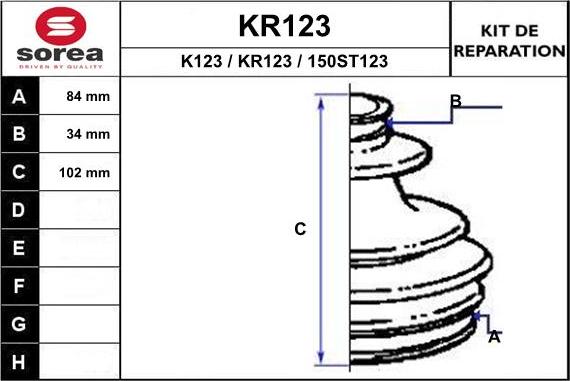 EAI KR123 - Putekļusargs, Piedziņas vārpsta ps1.lv