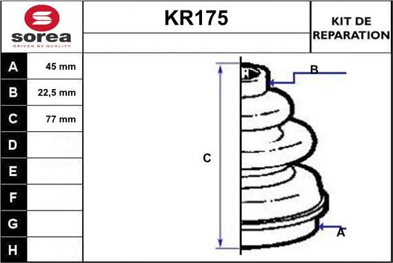 EAI KR175 - Putekļusargs, Piedziņas vārpsta ps1.lv