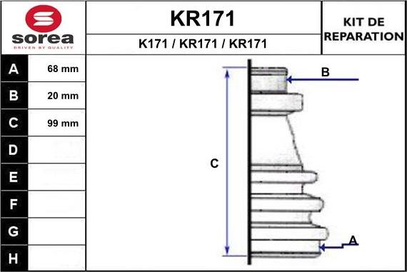 EAI KR171 - Putekļusargs, Piedziņas vārpsta ps1.lv