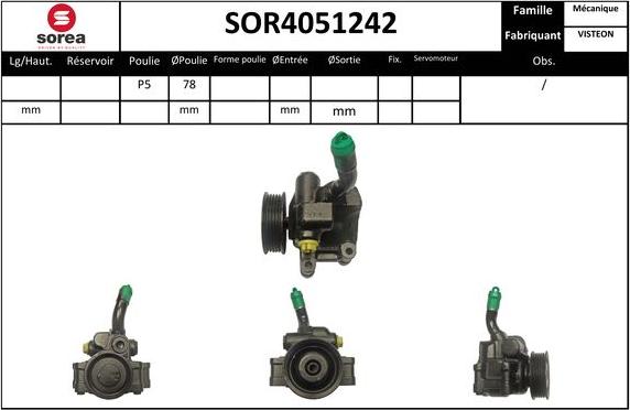 EAI SOR4051242 - Hidrosūknis, Stūres iekārta ps1.lv