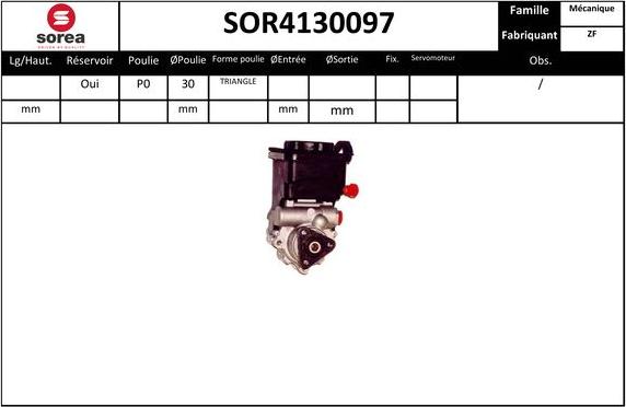 EAI SOR4130097 - Hidrosūknis, Stūres iekārta ps1.lv