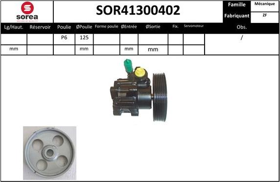 EAI SOR41300402 - Hidrosūknis, Stūres iekārta ps1.lv