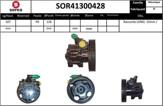 EAI SOR41300428 - Hidrosūknis, Stūres iekārta ps1.lv