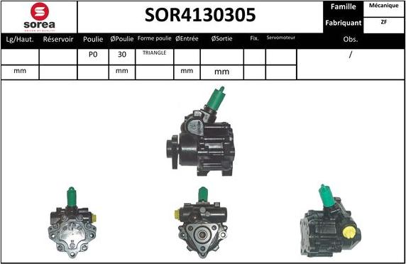 EAI SOR4130305 - Hidrosūknis, Stūres iekārta ps1.lv