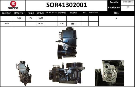 EAI SOR41302001 - Hidrosūknis, Stūres iekārta ps1.lv