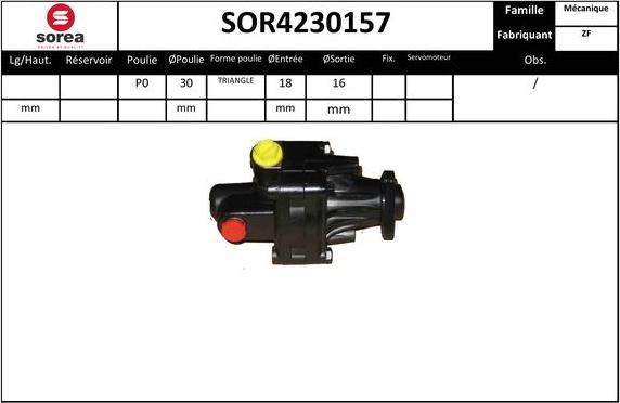 EAI SOR4230157 - Hidrosūknis, Stūres iekārta ps1.lv