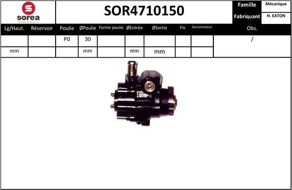 EAI SOR4710150 - Hidrosūknis, Stūres iekārta ps1.lv