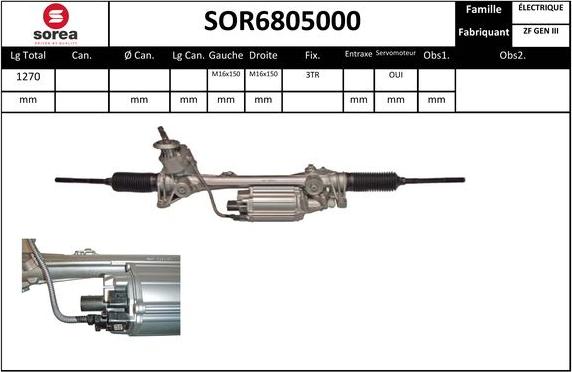 EAI SOR6805000 - Stūres mehānisms ps1.lv