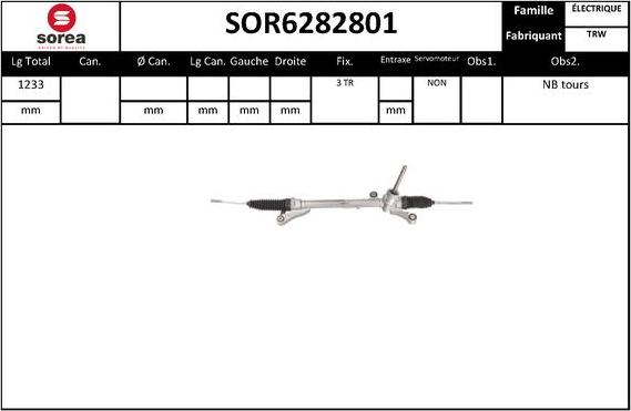 EAI SOR6282801 - Stūres mehānisms ps1.lv