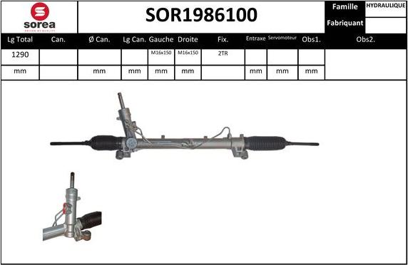 EAI SOR1986100 - Stūres mehānisms ps1.lv