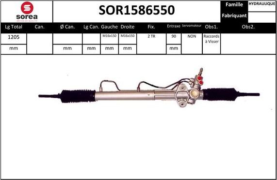 EAI SOR1586550 - Stūres mehānisms ps1.lv