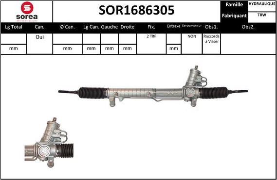 EAI SOR1686305 - Stūres mehānisms ps1.lv