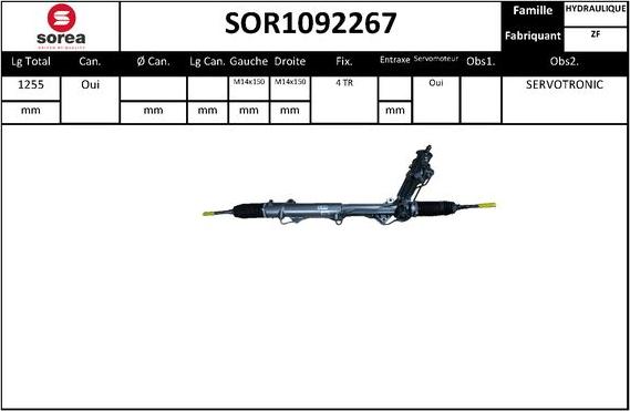 EAI SOR1092267 - Stūres mehānisms ps1.lv