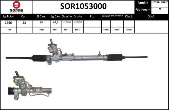 EAI SOR1053000 - Stūres mehānisms ps1.lv