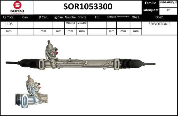 EAI SOR1053300 - Stūres mehānisms ps1.lv