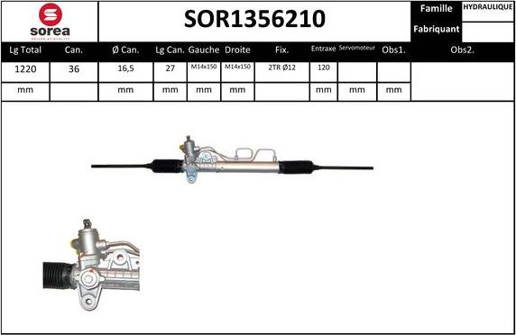 EAI SOR1356210 - Stūres mehānisms ps1.lv
