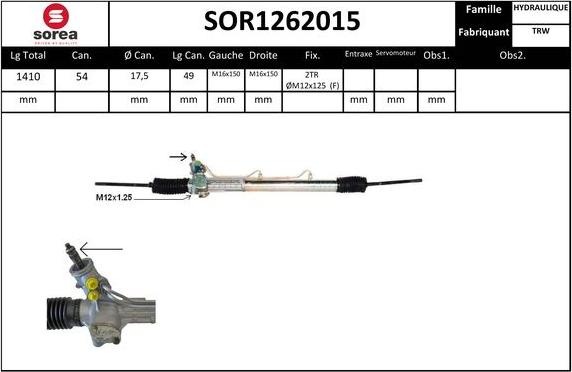 EAI SOR1262015 - Stūres mehānisms ps1.lv