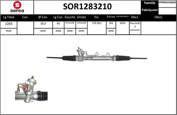 EAI SOR1283210 - Stūres mehānisms ps1.lv