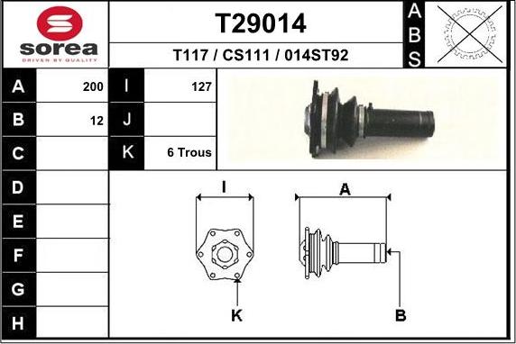 EAI T29014 - Piedziņas vārpsta ps1.lv