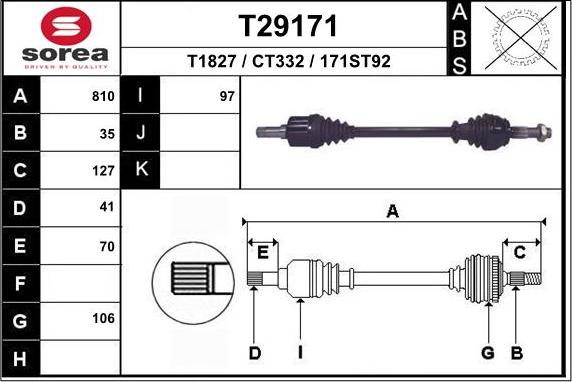 EAI T29171 - Piedziņas vārpsta ps1.lv