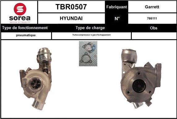 EAI TBR0507 - Kompresors, Turbopūte ps1.lv