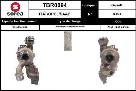 EAI TBR0094 - Kompresors, Turbopūte ps1.lv