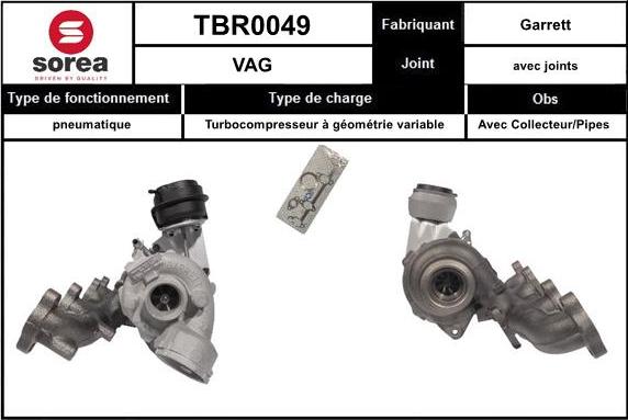 EAI TBR0049 - Kompresors, Turbopūte ps1.lv